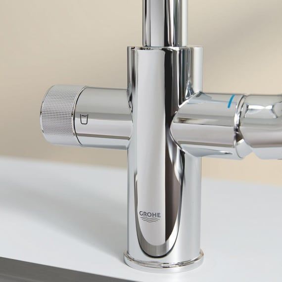 Змішувач для кухні Grohe Blue Pure StartCurve з підключенням до фільтрів, хром (30592000) 30592000 фото
