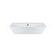 Комплект Qtap Virgo: Раковина подвесная прямоугольная 600x420x140 мм White + Донный клапан PU02O SD00053453 фото 3