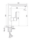 Смеситель для кухни Koller Pool Dakota Kitchen, gun grey (1105310905) 1105310905 фото 2