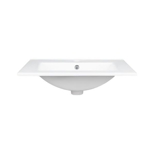 Раковина Qtap Albatross 600х470х180 White с донным клапаном QT01113060CW SD00032979 фото