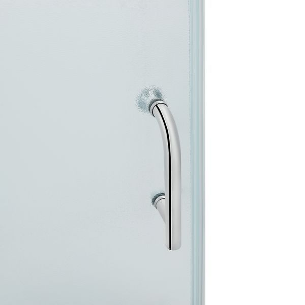 Душевая кабина Lidz Wawel SC100x80.SAT.LOW.FR, стекло Frost 5 мм + Lidz Душевой поддон KAPIELKA ST100x80х14 SD00051439 фото