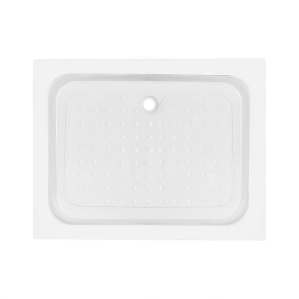 Душевая кабина Lidz Wawel SC100x80.SAT.LOW.FR, стекло Frost 5 мм + Lidz Душевой поддон KAPIELKA ST100x80х14 SD00051439 фото