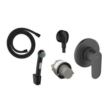 Набор гигиенического душа Hansgrohe Vernis Blend, Matt Black (20230005) 20230005 фото