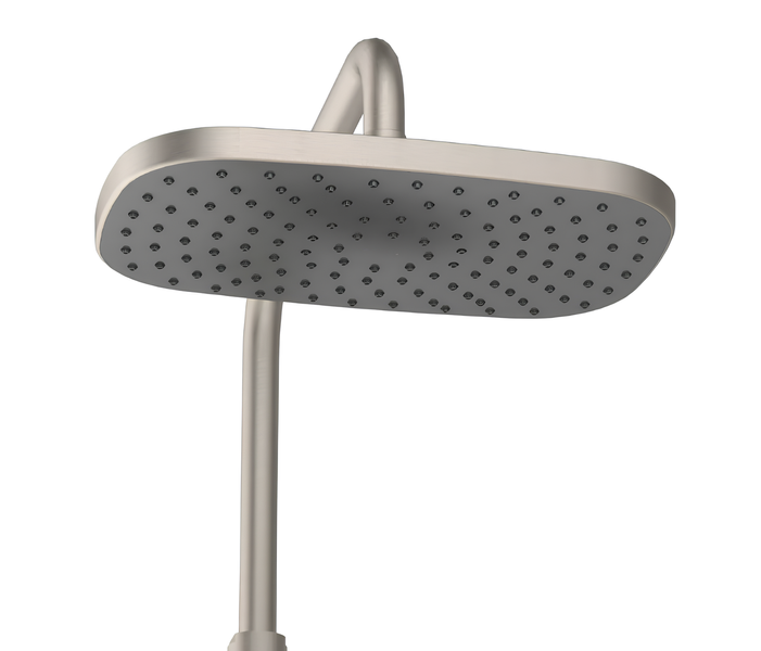 Душова система Imprese Bilovec, з термостатом,soft-cube, нікель(t048B00906TQ) t048B00906TQ фото