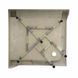 Lidz Wawel SC80x80.SAT.LOW.FR Душевая кабина квадратная, стекло Frost 4 мм + Lidz Душевой поддон KAPIELKA ST80x80х14 SD00051443 фото 9
