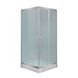 Lidz Wawel SC80x80.SAT.LOW.FR Душевая кабина квадратная, стекло Frost 4 мм + Lidz Душевой поддон KAPIELKA ST80x80х14 SD00051443 фото 1