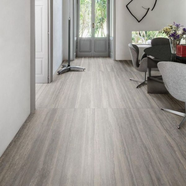 Керамогранит Marazzi Mystone Travertino Silver Rt 60х120 cm 10mm M9EM фото