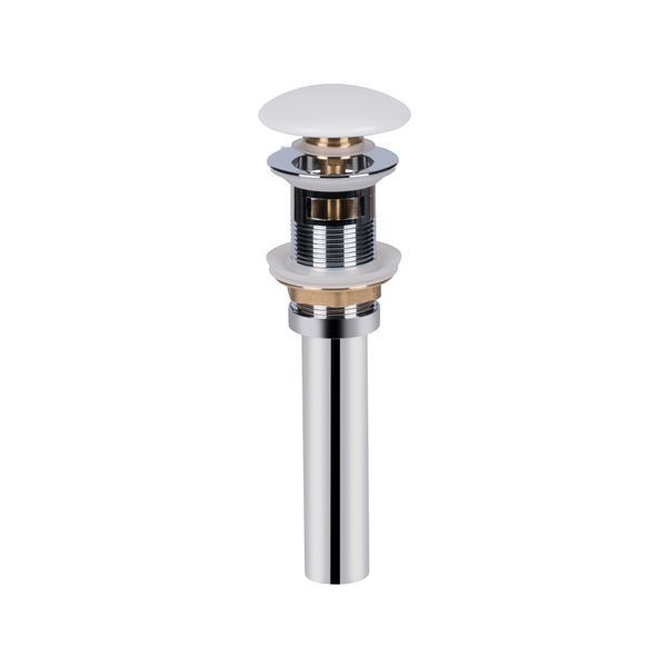 Раковина подвесная моноблок Qtap Virgo 550х430х400 White с донным клапаном QT1811037GW SD00043871 фото