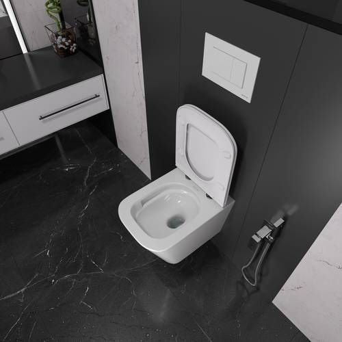 Комплект подвесного унитаза с крышкой Koller Pool Trend Tornado 3.0 и инсталляции Koller Pool Aqua Trend с клавишей AQUA M 3в1 polished aluminum (TR-0490-RQ3/2392510056/2302510756) TR-0490-RQ3/2392510056/2302510756 фото