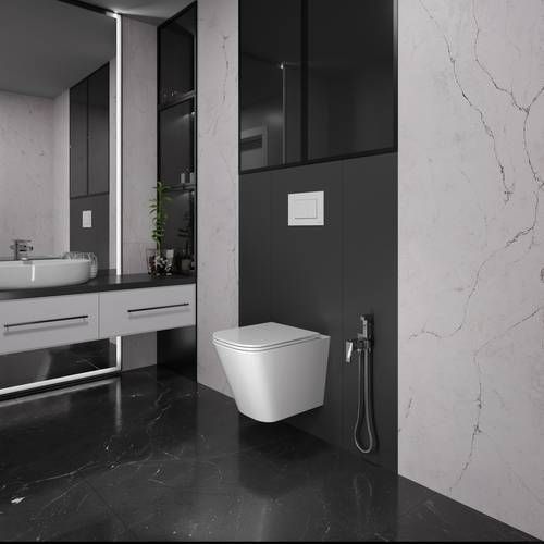 Комплект подвесного унитаза с крышкой Koller Pool Trend Tornado 3.0 и инсталляции Koller Pool Aqua Trend с клавишей AQUA M 3в1 polished aluminum (TR-0490-RQ3/2392510056/2302510756) TR-0490-RQ3/2392510056/2302510756 фото