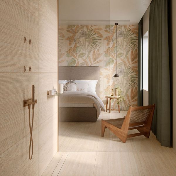 Керамогранит Marazzi Mystone Travertino Classico Rett 60х120 10mm M9EK фото