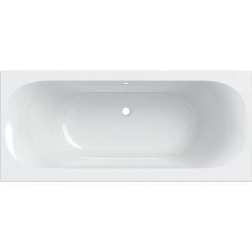 Ванна акрилова Geberit Soana Slim rim Duo, 170х75см, з ніжками, білий (554.003.01.1) 554.003.01.1 фото