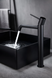 Смеситель для умывальника Imex Monza Matt Black высокий, матовый черный(BDM039-3NG) BDM039-3NG фото 3